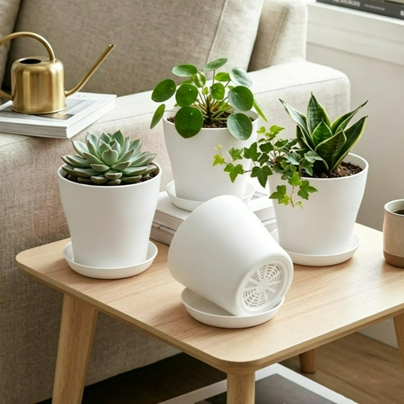 مجموعة أواني نباتات مع فتحات ت - مراجعة Cactus Mix Pot وسعره